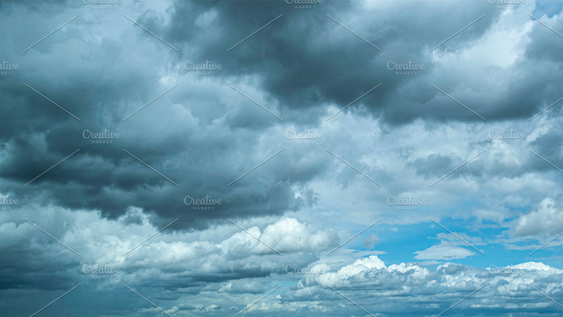 Stormy big cloudscape, a Nature Photo by DanFLCreativo