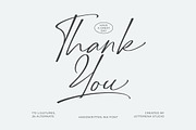 Delynta Roastiph Handwritten Ink Fon, a Script Font by Letterena Studios Script (Thumbnail 15 of 15)
