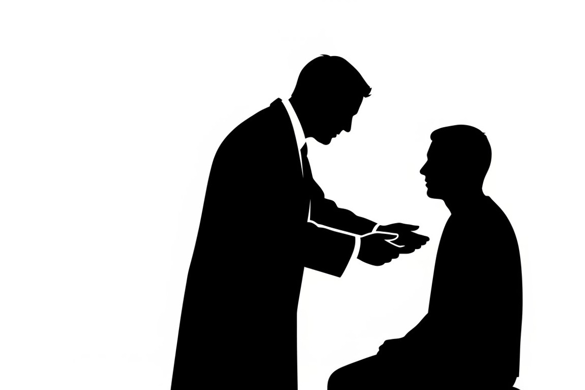 doctor and nurse silhouettes, an Illustration by Amazin_art (Photo 8 of 31)