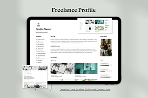 Notion Freelance Dashboard Hub