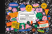 Nostalgia Sticker Pack, an Education Illustration by Creativity Bucketlist (Thumbnail 1 of 5)