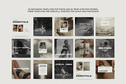 Aesthetic Instagram Templates XIII, a Social Media Template by Instprofi | Studio Estimo (Thumbnail 7 of 8)