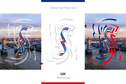 UK flag ribbon vector, a Templates & Theme by Simbos (Thumbnail 3 of 9)