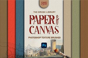 Photoshop Paper Texture Brushes