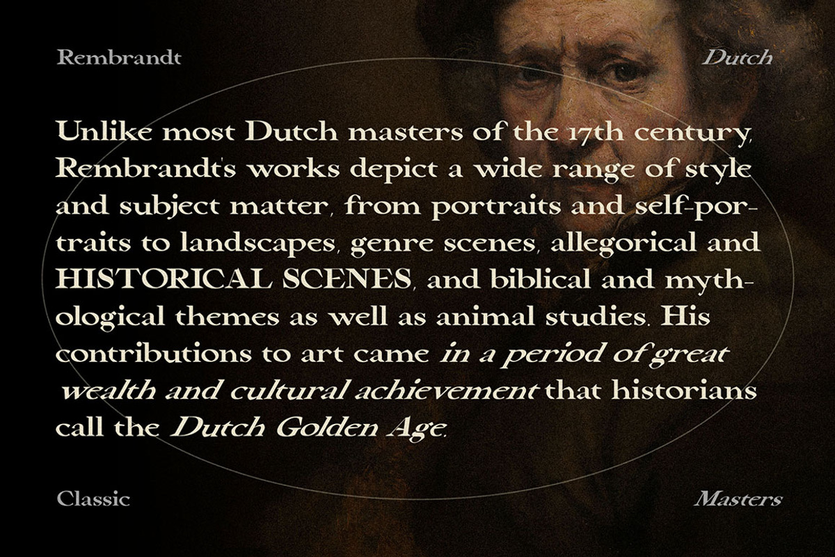 Freco - Modern Serif Font, a Serif Font by AndrewPixelType (Photo 3 of 11)