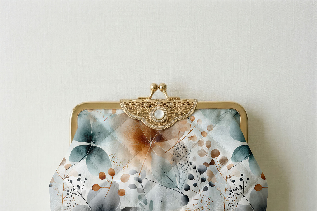 Quilted Satin Purse Mockup PSD, a Product Mockup by 1001 mockups (Photo 5 of 12)