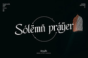 Nestapha - Islamic Font, a Script Font by Flawless And Co (Thumbnail 6 of 10)