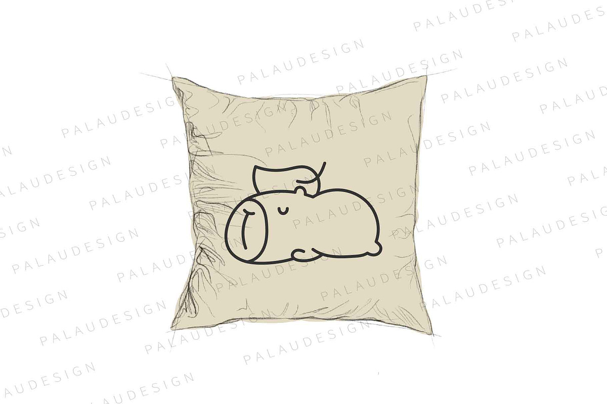 Cute Kawaii Capybaras in Autumn, an Animal Illustration by Palau (Photo 5 of 12)