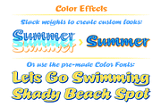 Summer Fling - brush signage font, a Script Font by Comicraft Fonts (Thumbnail 5 of 6)