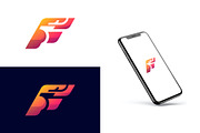 Modern Gradient Deer with Letter F, a Branding & Logo Template by Artnivora.Std (Thumbnail 3 of 4)