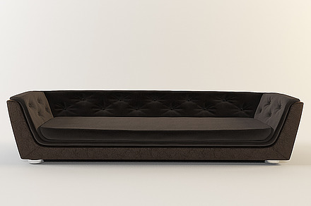 Gekka velvet sofa by inDahouze, a Furniture 3D Model by inDahouze