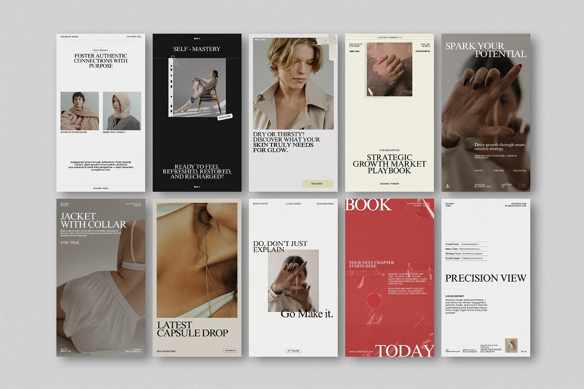ZUNO | Instagram Template (II), a Social Media Template by The Aesthetic Studio (Photo 3 of 10)
