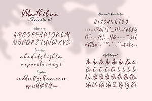 Marthiline - Handwritten Font