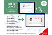EDITABLE Boarding Ticket Template, C, a Templates & Theme by Templatables (Thumbnail 8 of 12)