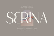 Serina - Modern Elegant Logo Font, a Sans Serif Font by roomspace creative lab (Thumbnail 1 of 11)