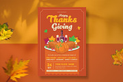 Thanksgiving Flyer, a Flyer Template by Totem Design Studio (Thumbnail 3 of 5)