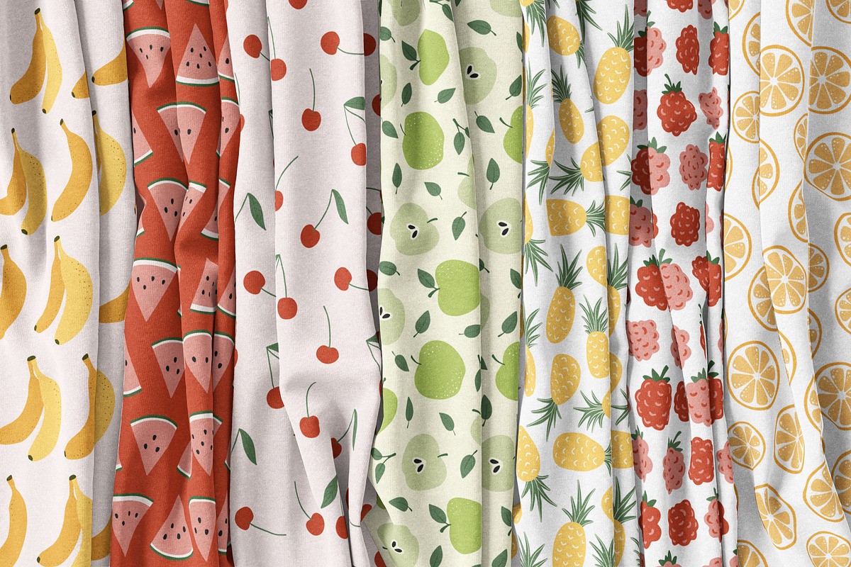 Juicy Fruits, a Pattern Graphic by simpleblues (Photo 2 of 10)