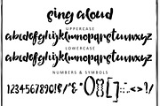 Sing Aloud Font, a Script Font by Creativeqube Design (Thumbnail 2 of 2)