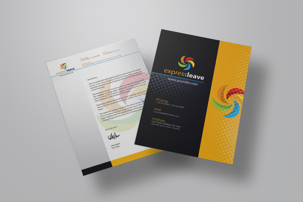 Corporate Stationery Full Templates, a Stationery Template by BrandlyTemplate (Photo 2 of 7)