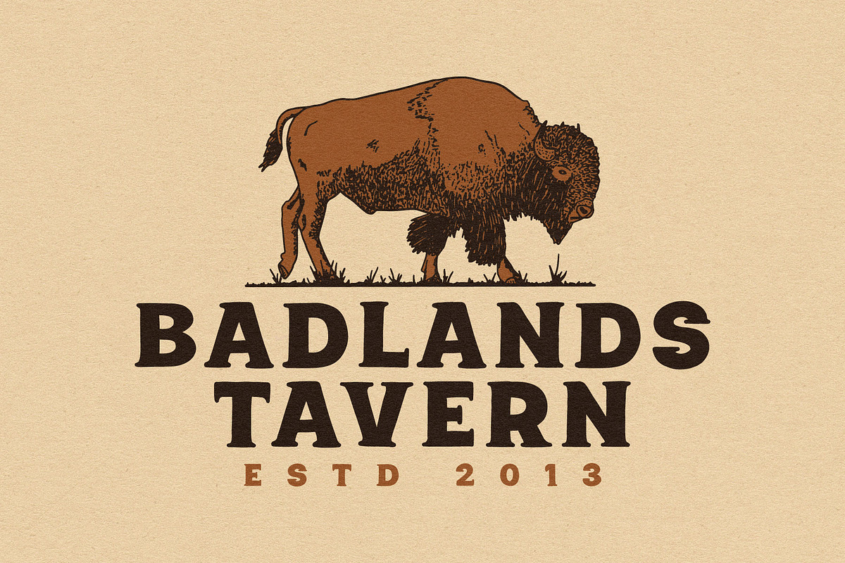 Badlands - A Rugged, Hand-drawn Font, a Serif Font by Eric Pond Designs (Photo 3 of 6)