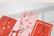 Valentine's vibe. Romantic cards, an Illustration by NatalieArtsDenysenko (Thumbnail 2 of 9)