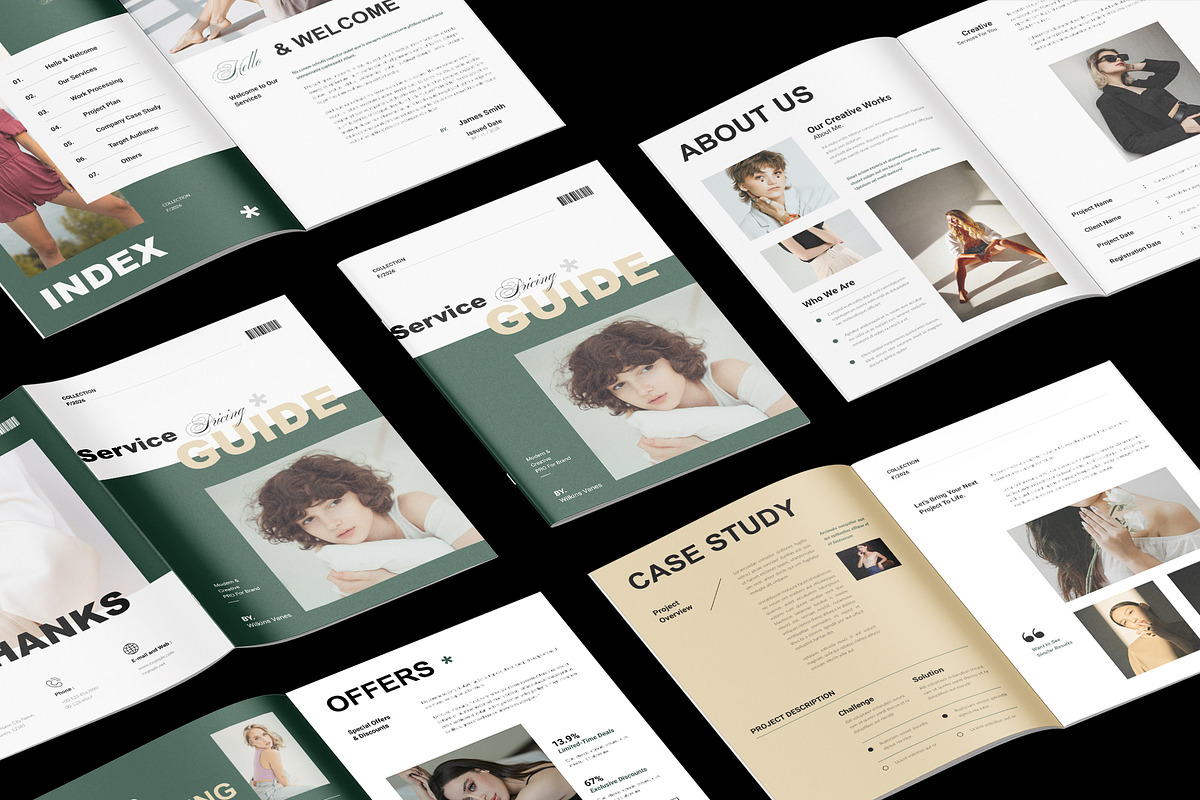 Services & Pricing Guide CANVA, a Brochure Template by StyleArt (Photo 3 of 10)