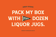 Crostea – Retro Display Serif Font, a Serif Font by Drizy (Thumbnail 3 of 20)