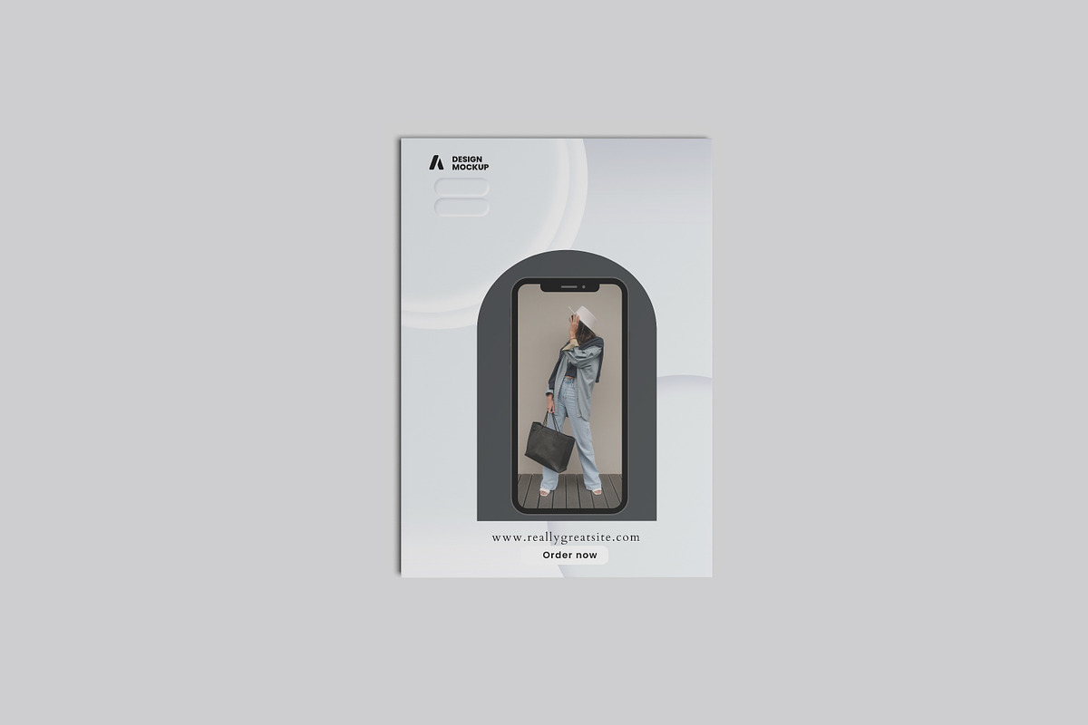 A4 Bifold Mockup, a Print Template by mahhyud (Photo 6 of 7)