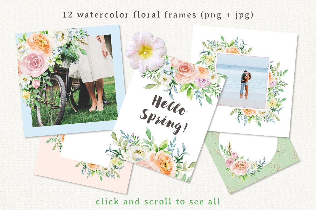 Pastel flowers, an Illustration by long summer (Photo 8 of 11)