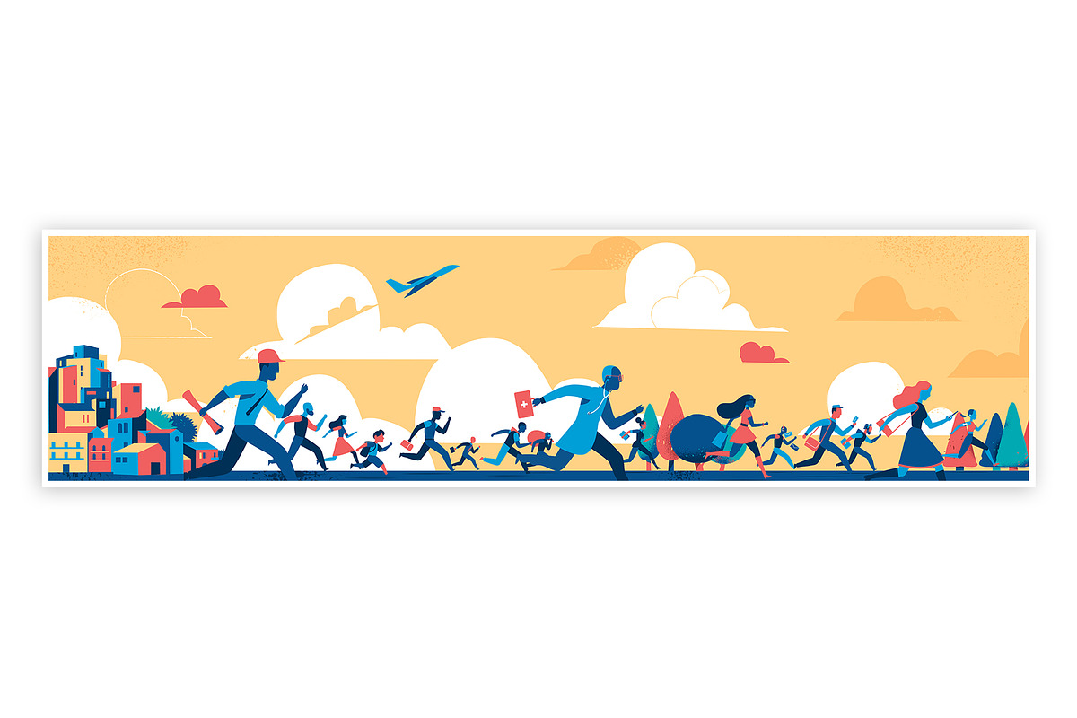 Running People - Vector World, a Person Illustration by Hurcastock! (Photo 6 of 7)
