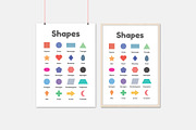 Shapes for Kids Geometric Poster, a Decorative Illustration by TukTuk Design (Thumbnail 4 of 6)