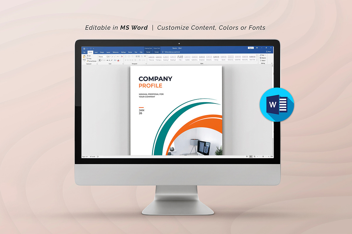 Company Profile, a Brochure Template by DesignDevisers (Photo 9 of 10)