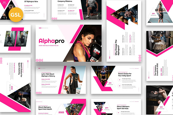 Alphapro - Sport Google Slides preview 7