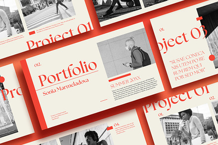 Elegant Portfolio Layout preview 2
