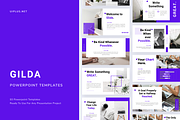 Gilda Creative PowerPoint Templates, a Presentation Template by uiplus (Thumbnail 1 of 13)