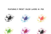 Watercolor Floral Brush, a Brush Add-On by Light & Line Designs (Thumbnail 5 of 5)
