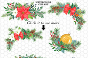 Christmas Clip Art, an Illustration by Elly Studio (Thumbnail 3 of 9)