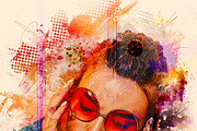 Portrait Photo Painting Effect PSD, a Brushes & More by zahidhossainalif (Thumbnail 8 of 18)