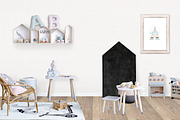 Kids Room Wall/Frame Mock Up 30, a Print Template by Whimsicality (Thumbnail 2 of 6)