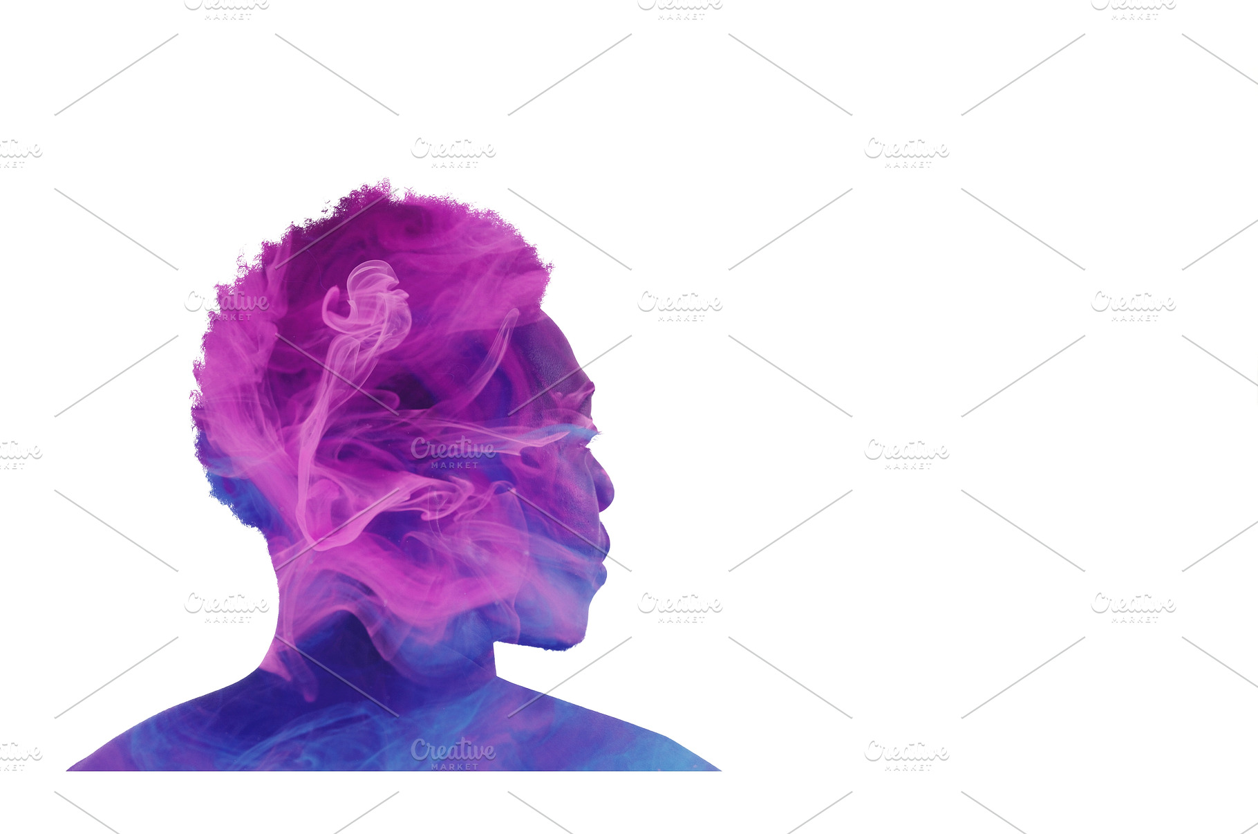 aura energy inner harmony man face, a Person Photo by Photo Drive Studio