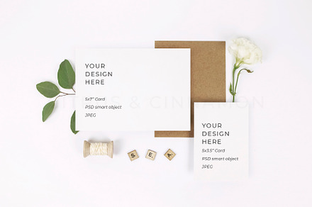 Wedding Invitation RSVP Mockup 0625