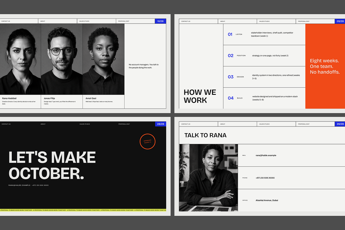 Scope -PPT-Figma Client Proposal Kit, a Presentation Template by xStudio (Photo 5 of 5)