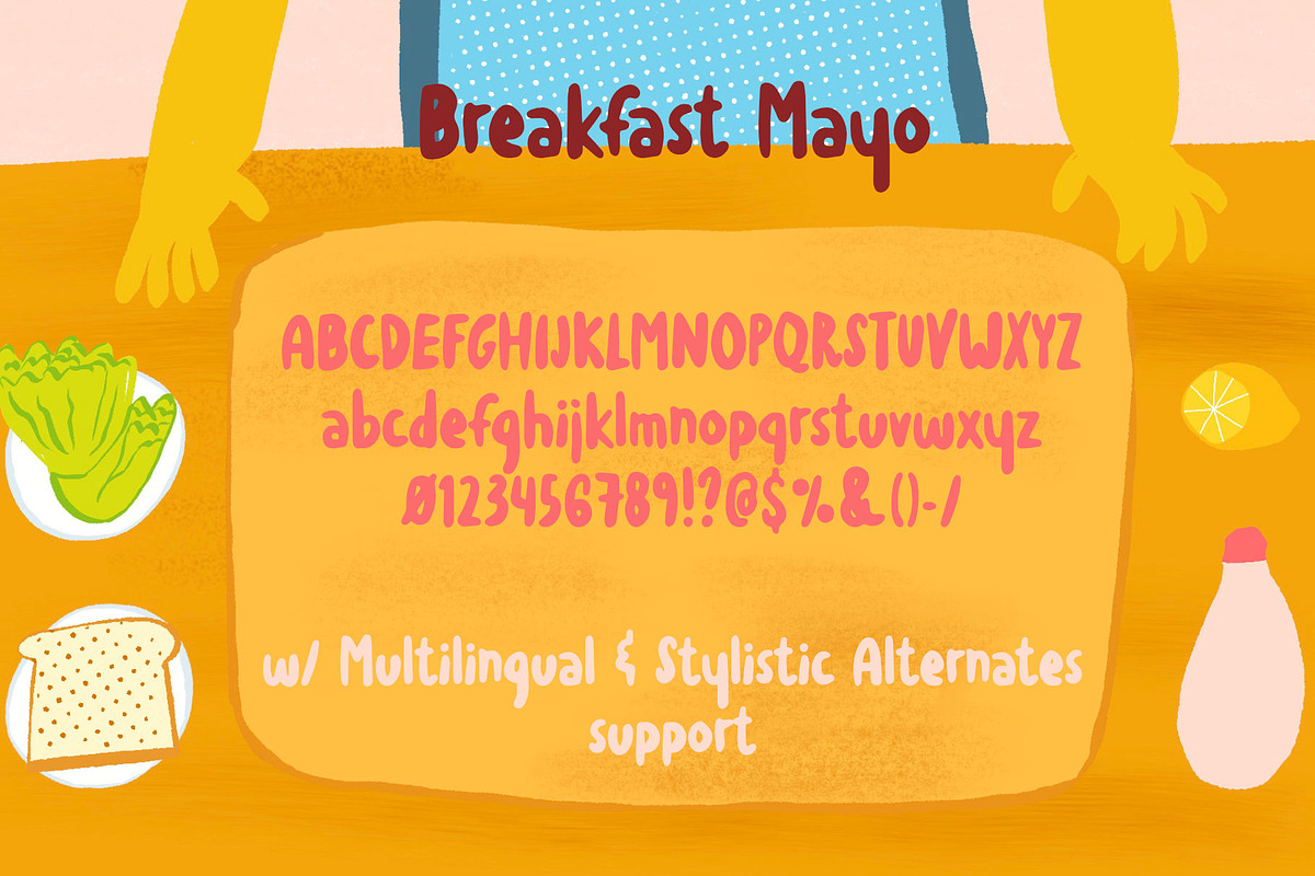 Breakfast Mayo, a Serif Font by Hello Wala Type Foundry (Photo 6 of 7)