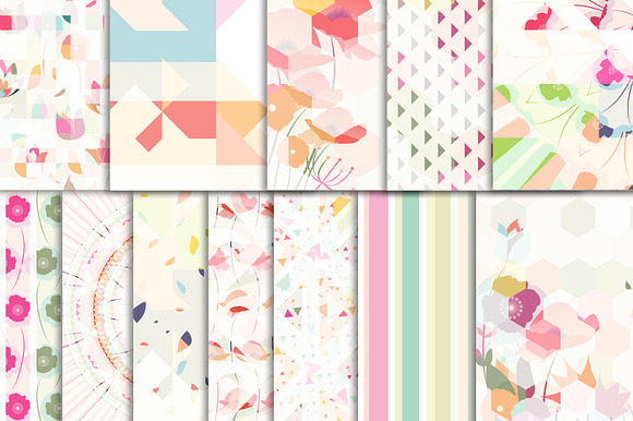 Digital Layered Geometric Paper