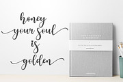 Bastian Melany, a Script Font by Natural Ink Studio (Thumbnail 2 of 8)