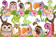 Tropical birds Cute Animals, an Animal Illustration by vivastarkids (Thumbnail 1 of 7)
