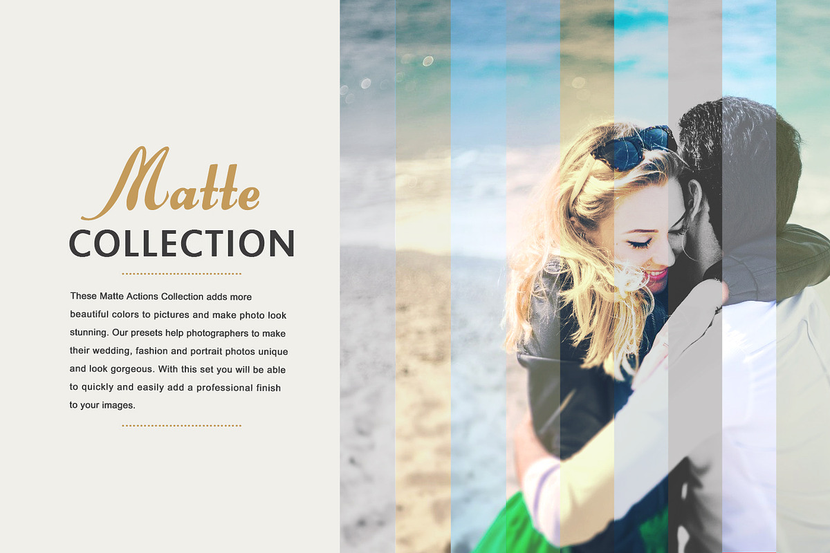 Matte Photoshop Actions preview 6