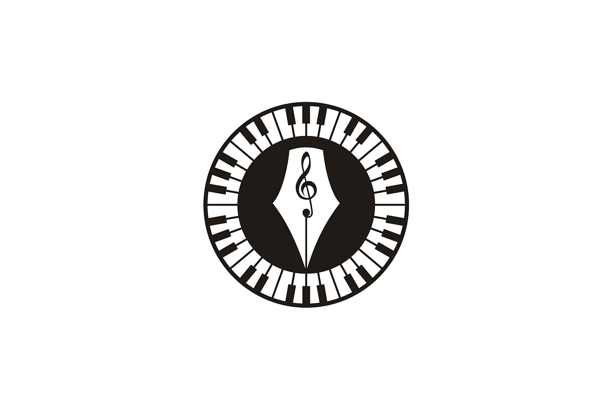 Write a Song / Harmony Piano logo, a Branding & Logo Template by Enola99d