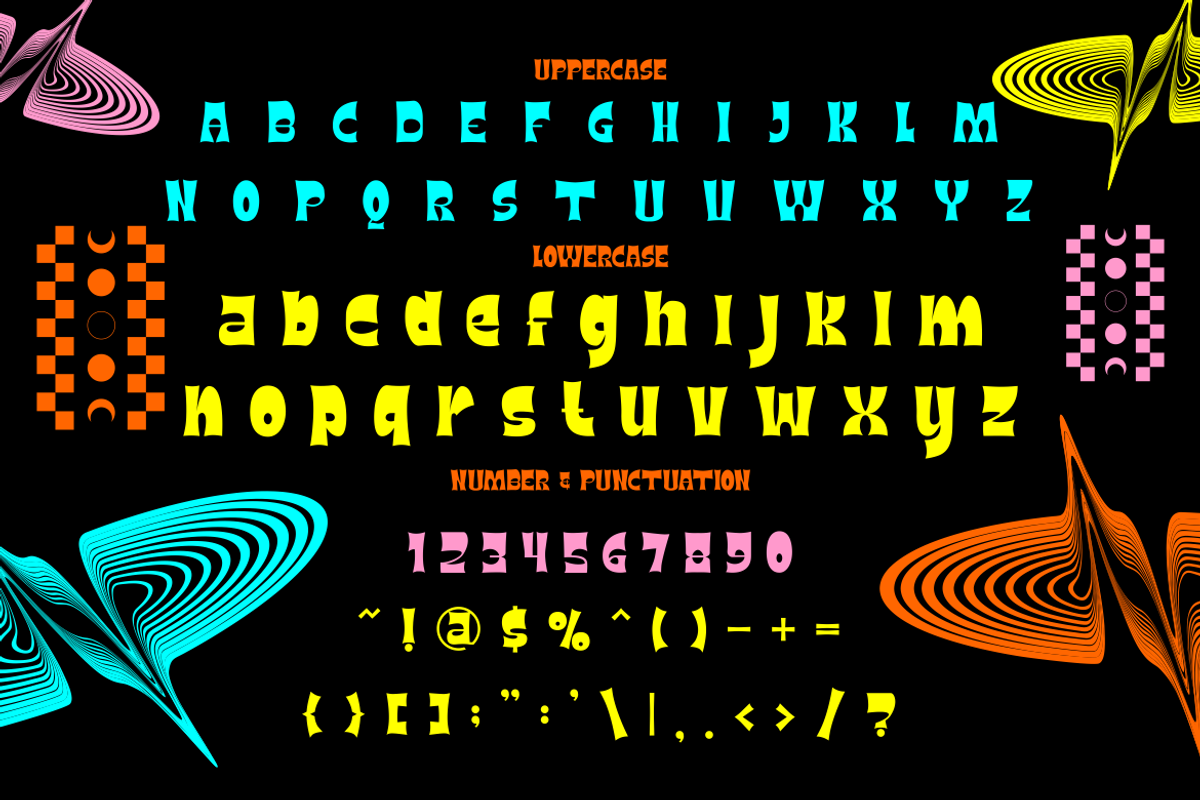Funkyard Funky Font, a Font by PutraCetol Studio (Photo 5 of 5)