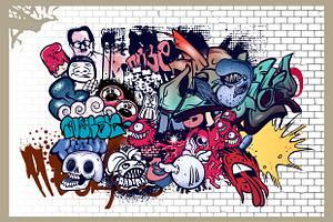 Graffiti Vector Bundle